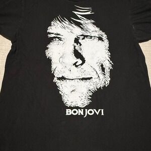 Bon Jovi Graphic T-shirt on Kirkland Tag Large